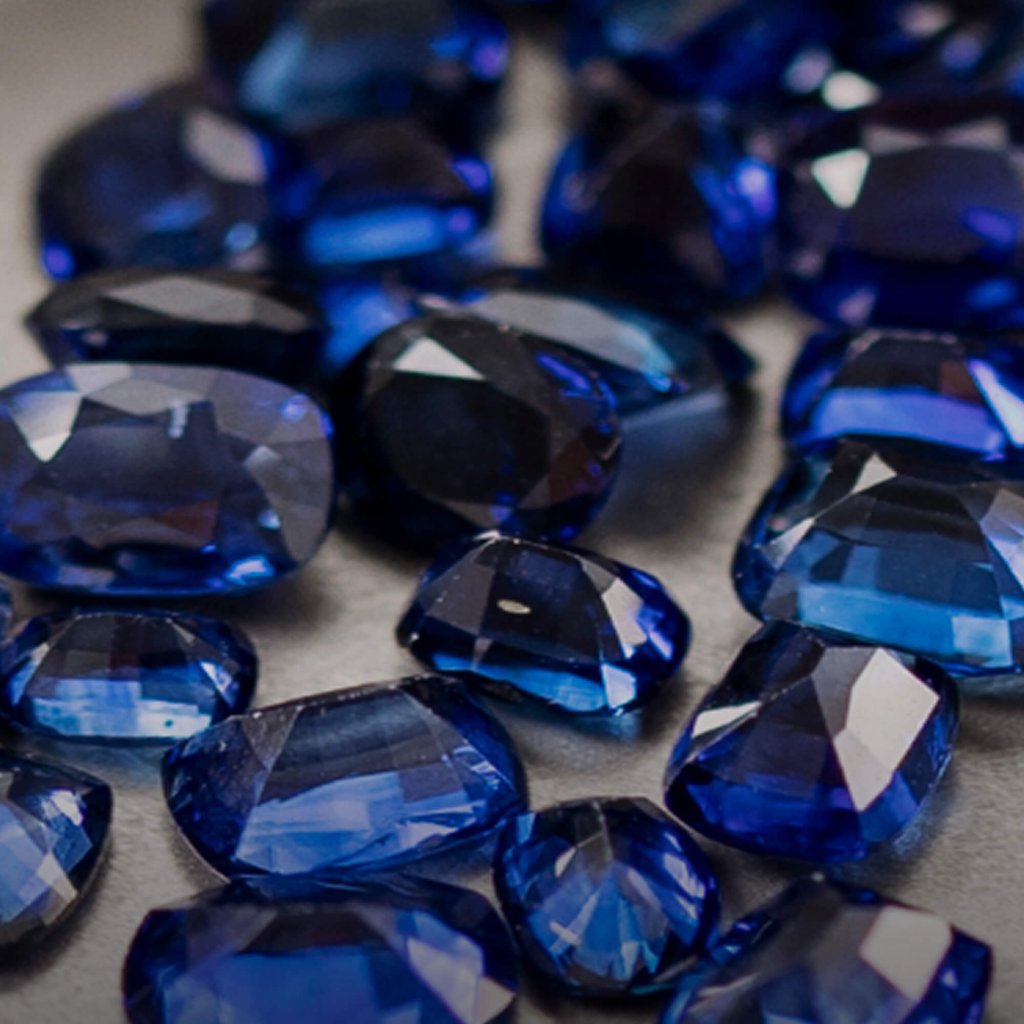 Saphirs pour la joaillerie de luxe