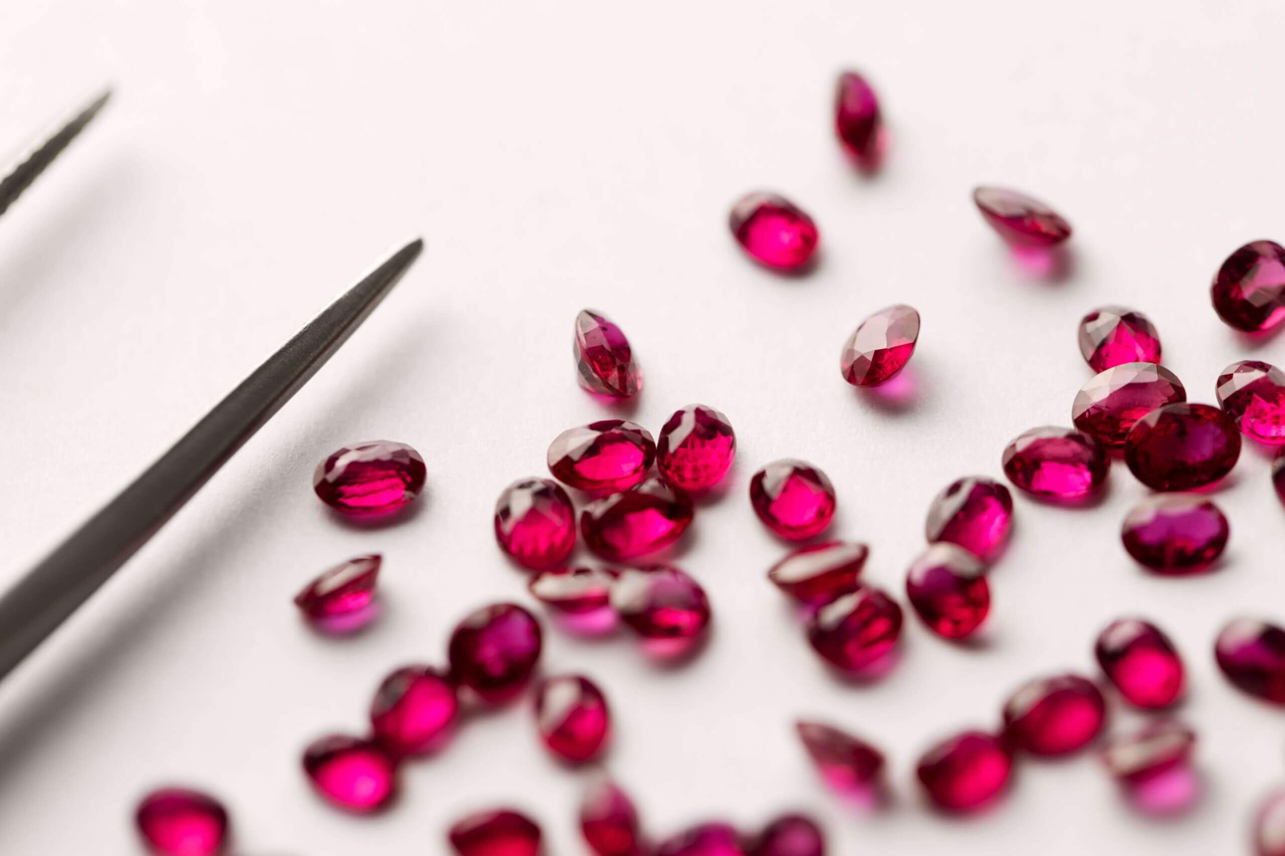 Rubis du Mozambique pour la haute-joaillerie