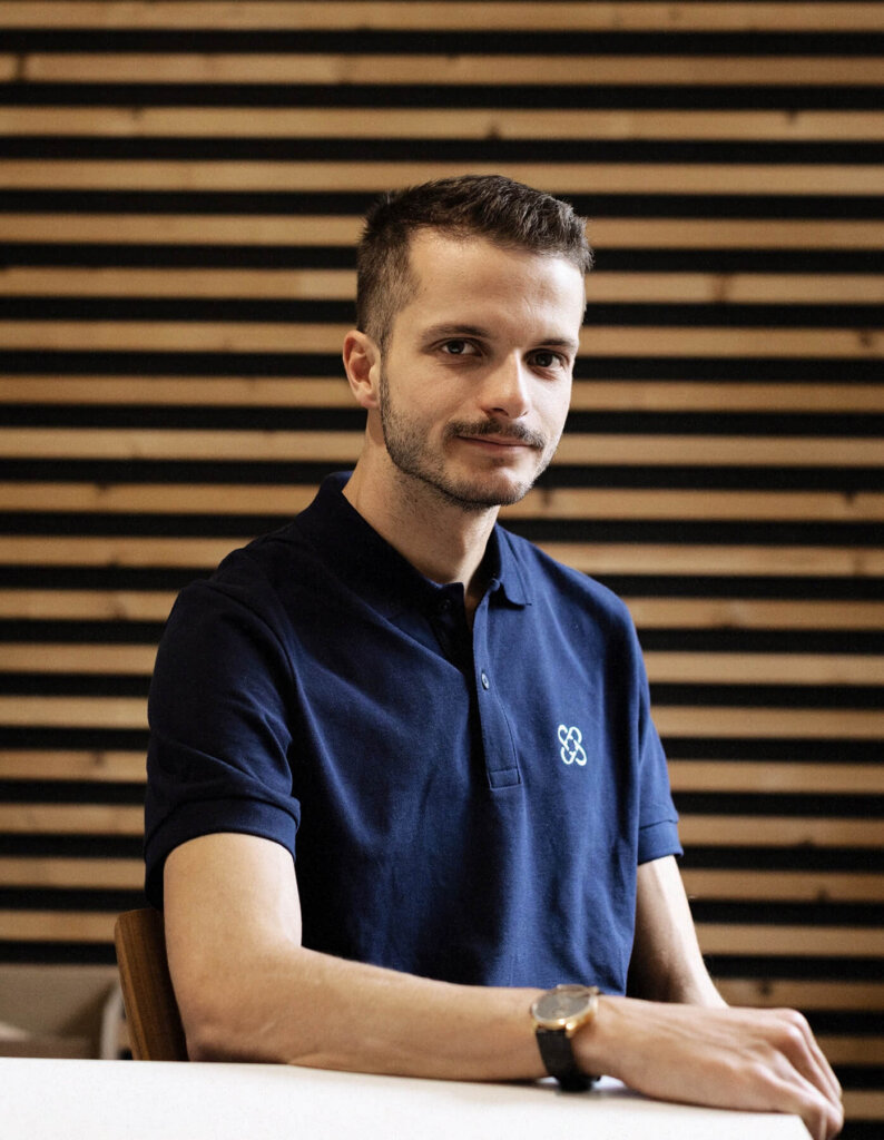 Tristan Paget, chef de projet innovation et développement industriel